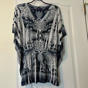 No Iron™ Stretch Paisley Shirt